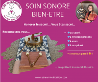 Lancement : Soin Sonore Bien-Etre